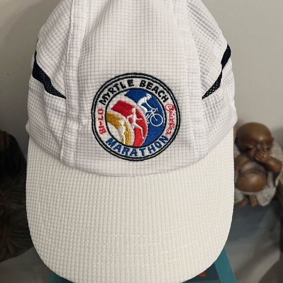 Other - Myrtle Beach SC Marathon embroidered Triathlon athletic toggle adjust OSFM Hat.